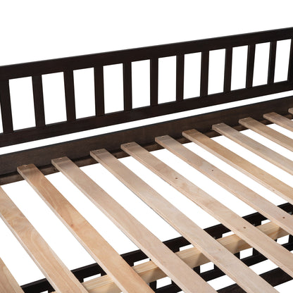 Low Bunk Bed With Slide, Fence And Ladder - The Sleep Loft - Online Mattress Showroom NYC