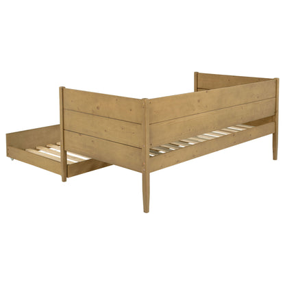 Stewart - Twin Daybed With Trundle - Natural - The Sleep Loft - Online Mattress Showroom NYC