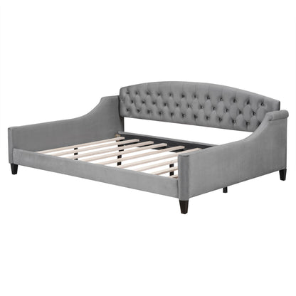 Modern Tufted Button Daybed - The Sleep Loft - Online Mattress Showroom NYC