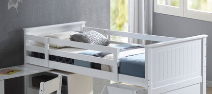 Wyatt - Twin Loft Bed Set - White - The Sleep Loft - Online Mattress Showroom NYC