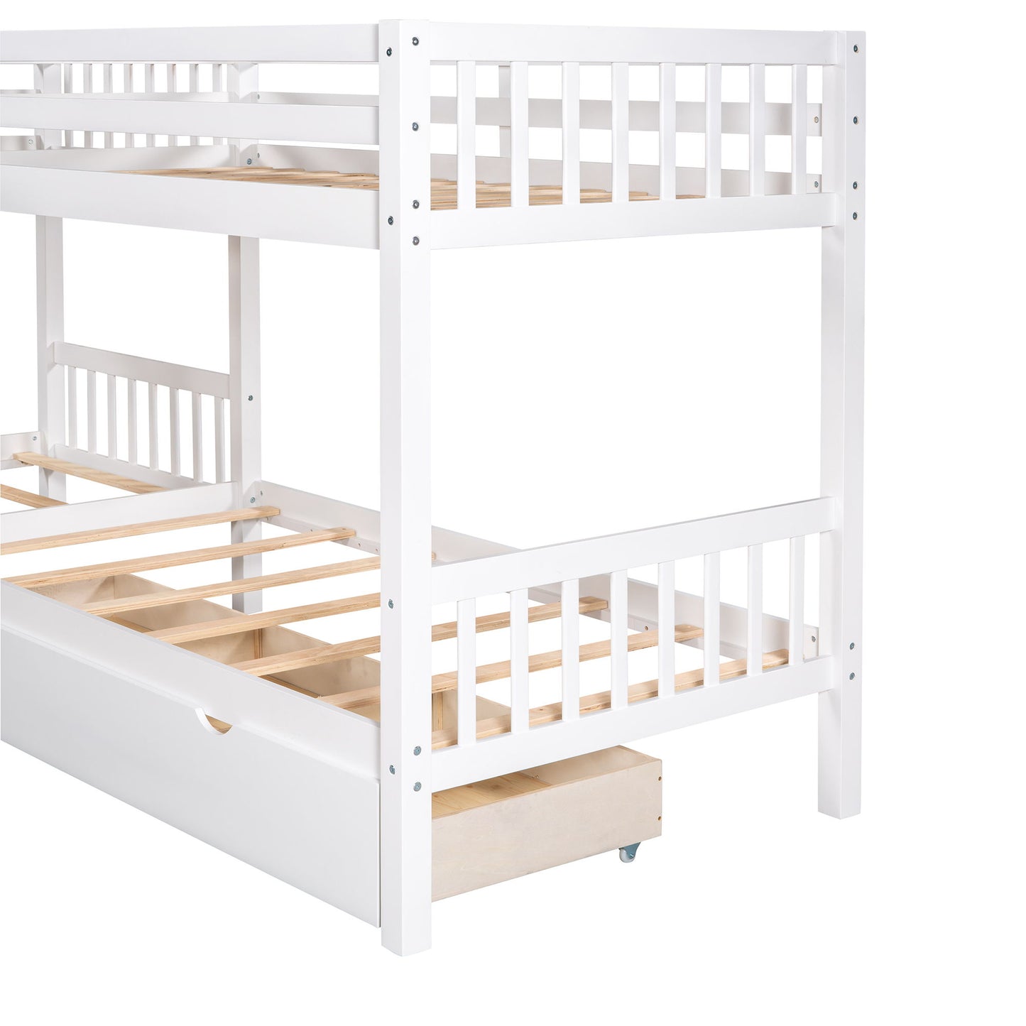 L Shaped Bunk Bed With Drawers - The Sleep Loft - Online Mattress Showroom NYC