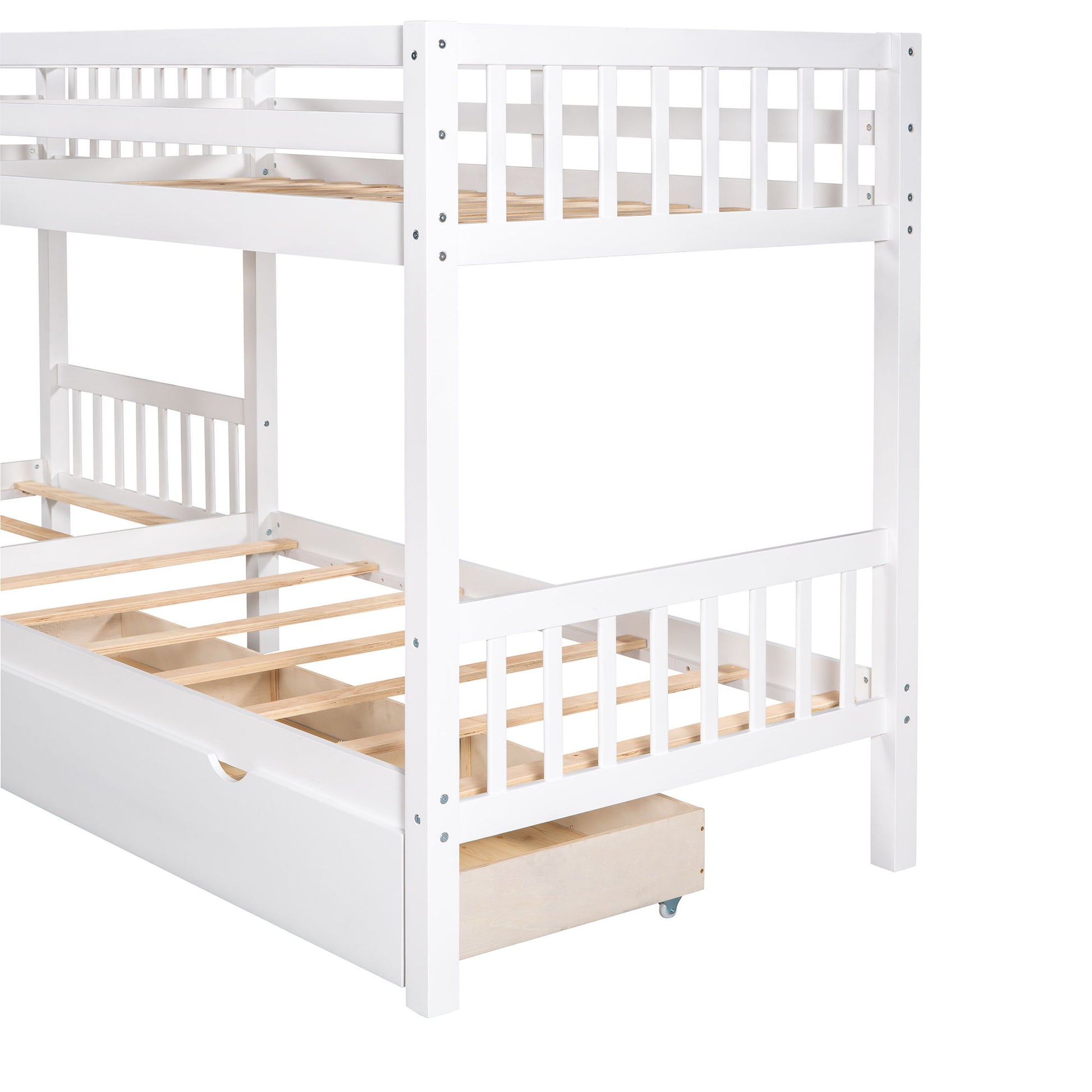 L Shaped Bunk Bed With Drawers - The Sleep Loft - Online Mattress Showroom NYC
