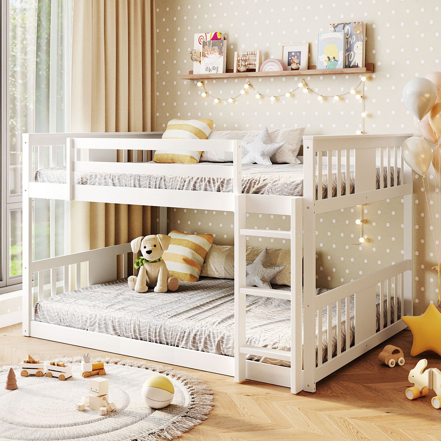 Bunk Bed With Ladder - The Sleep Loft - Online Mattress Showroom NYC