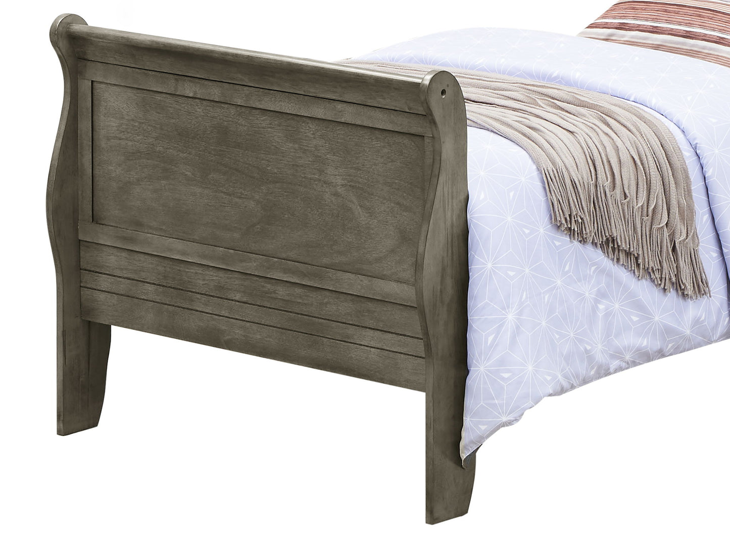 Panel Sleigh Bed - The Sleep Loft - Online Mattress Showroom NYC