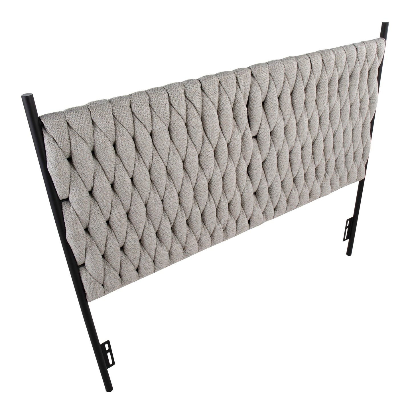 Braided Matisse - Stylish Upholstery Headboard - The Sleep Loft - Online Mattress Showroom NYC