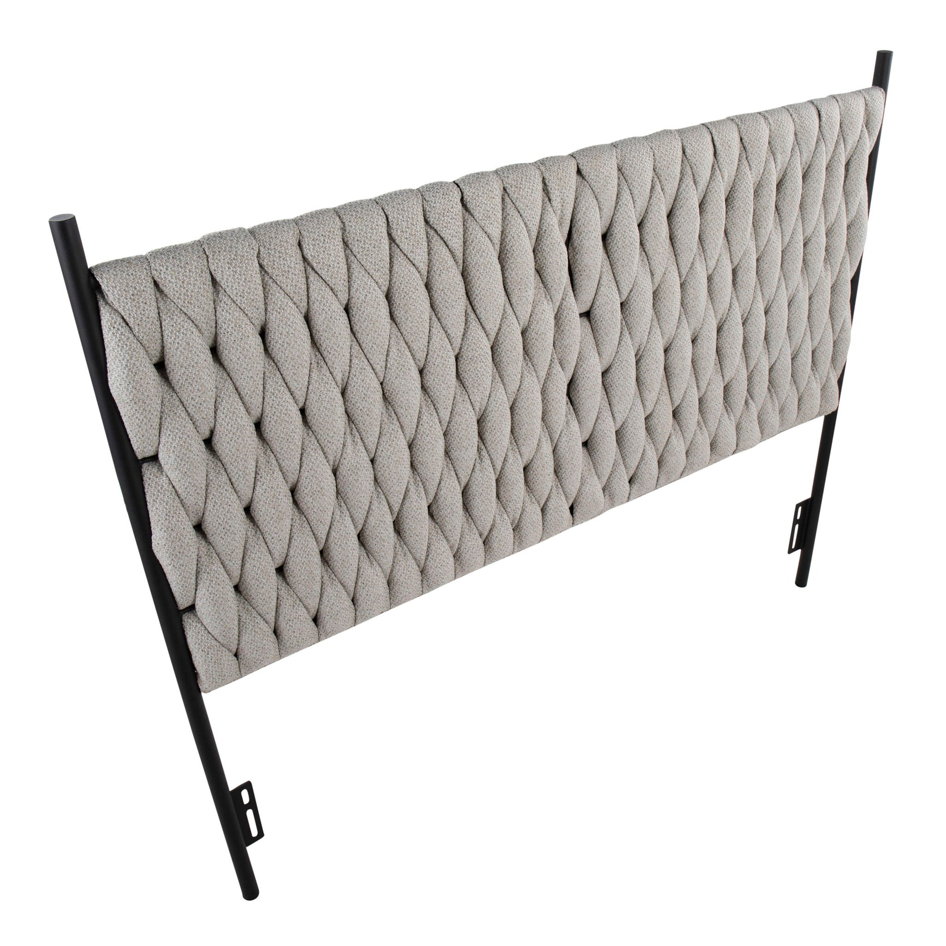 Braided Matisse - Stylish Upholstery Headboard - The Sleep Loft - Online Mattress Showroom NYC