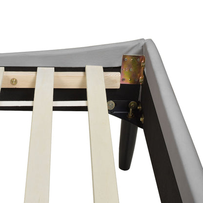 Aspen - Vertical Tufted Modern Headboard Platform Bed Set - The Sleep Loft - Online Mattress Showroom NYC