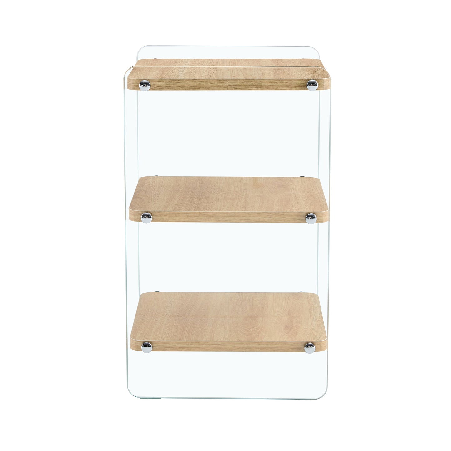 Modern 3 Layer Bedside Cabinet With Storage Function - The Sleep Loft - Online Mattress Showroom NYC