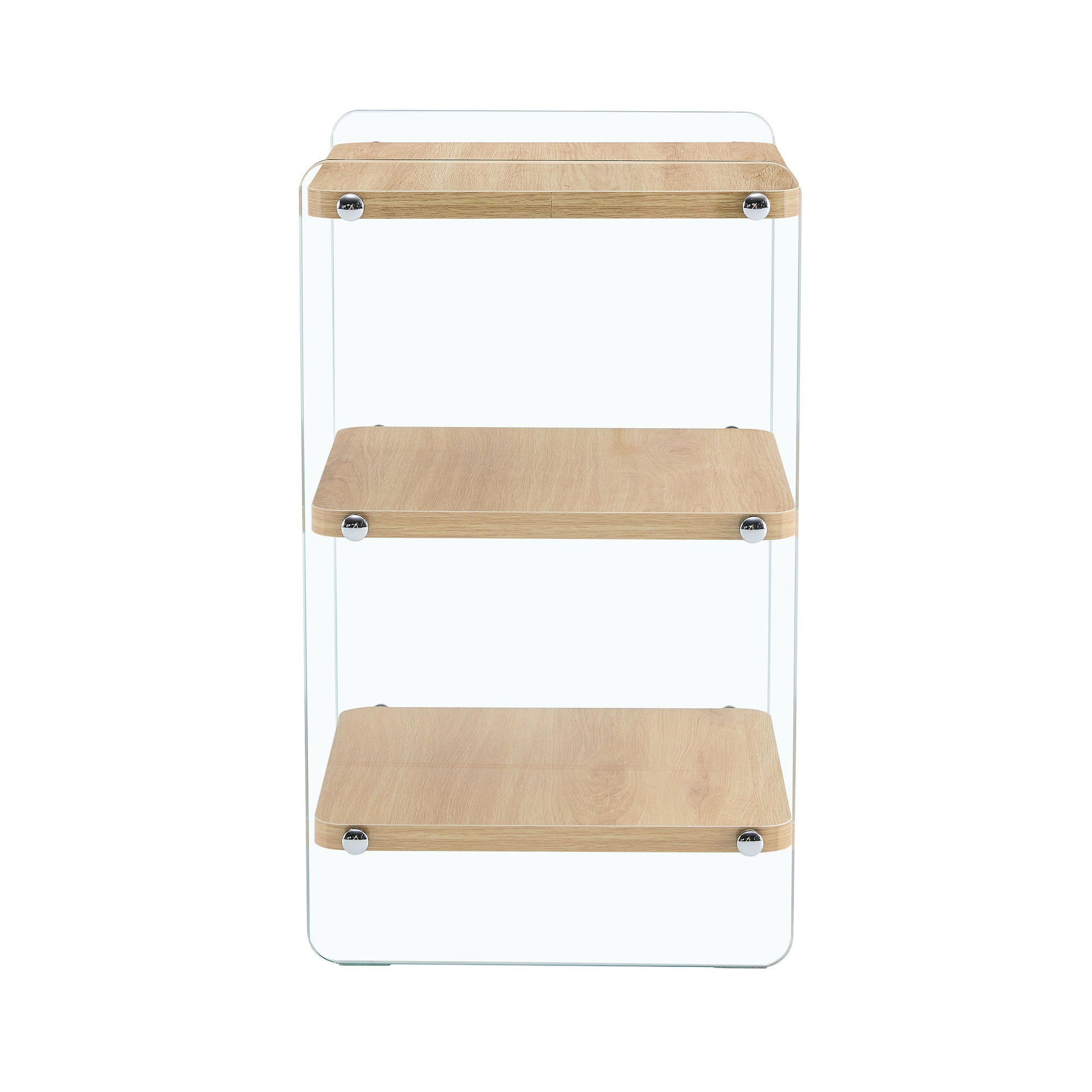 Modern 3 Layer Bedside Cabinet With Storage Function - The Sleep Loft - Online Mattress Showroom NYC