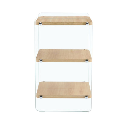 Modern 3 Layer Bedside Cabinet With Storage Function - The Sleep Loft - Online Mattress Showroom NYC