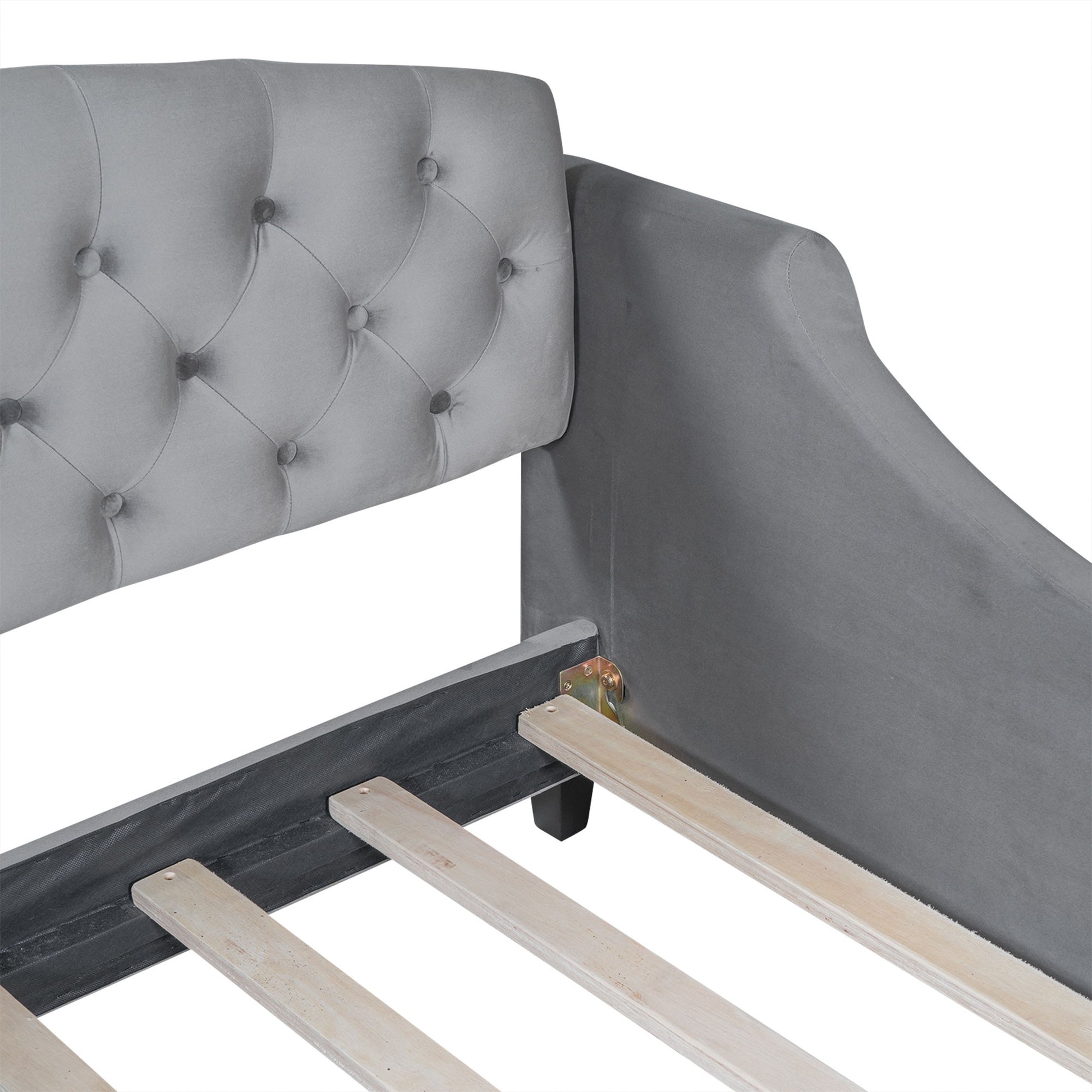 Modern Tufted Button Daybed - The Sleep Loft - Online Mattress Showroom NYC