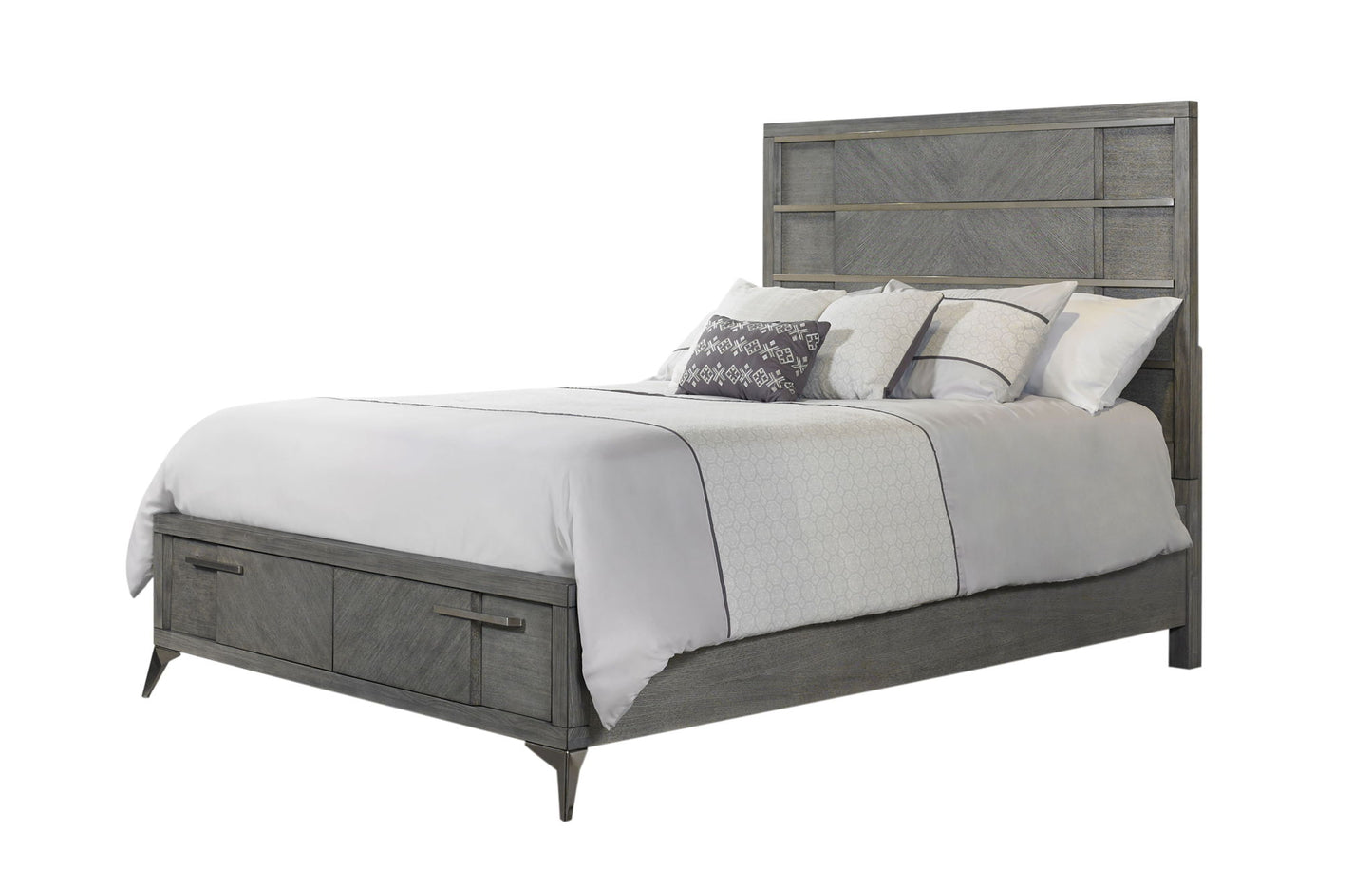 Storage Bed With Bookmatched Veneer - The Sleep Loft - Online Mattress Showroom NYC