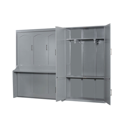 Murphy Elegant Wall Bed With Closet - The Sleep Loft - Online Mattress Showroom NYC