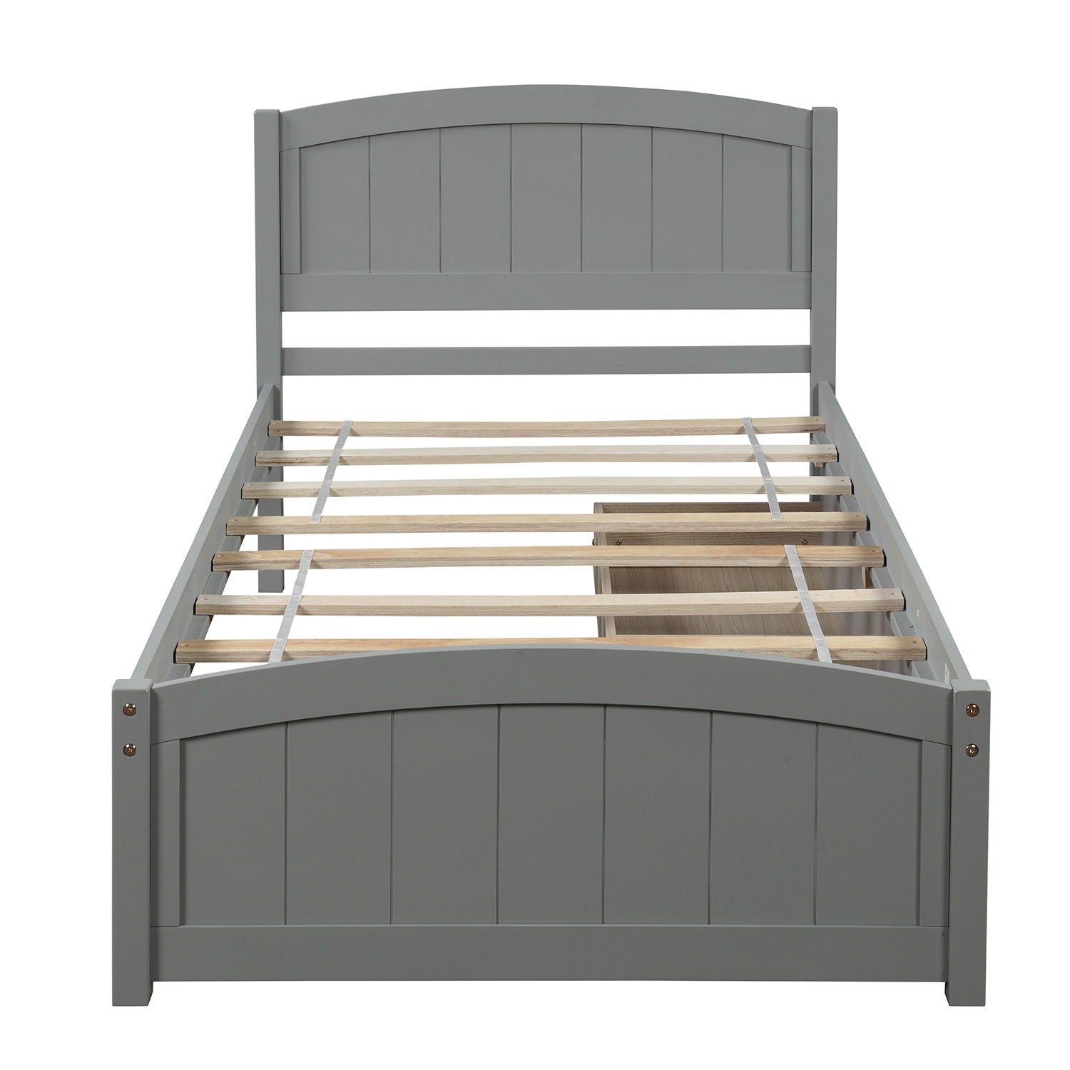 Platform Bed & Headboard, Footboard And Wood Slat Support - The Sleep Loft - Online Mattress Showroom NYC