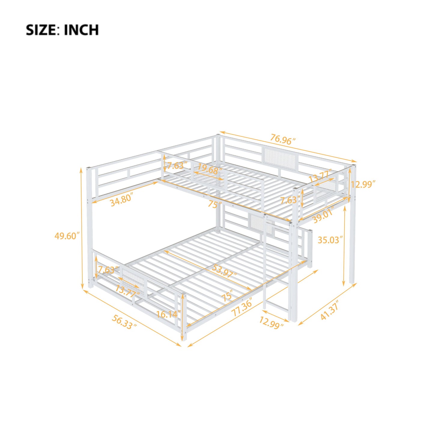L-Shaped Bunk Bed - The Sleep Loft - Online Mattress Showroom NYC