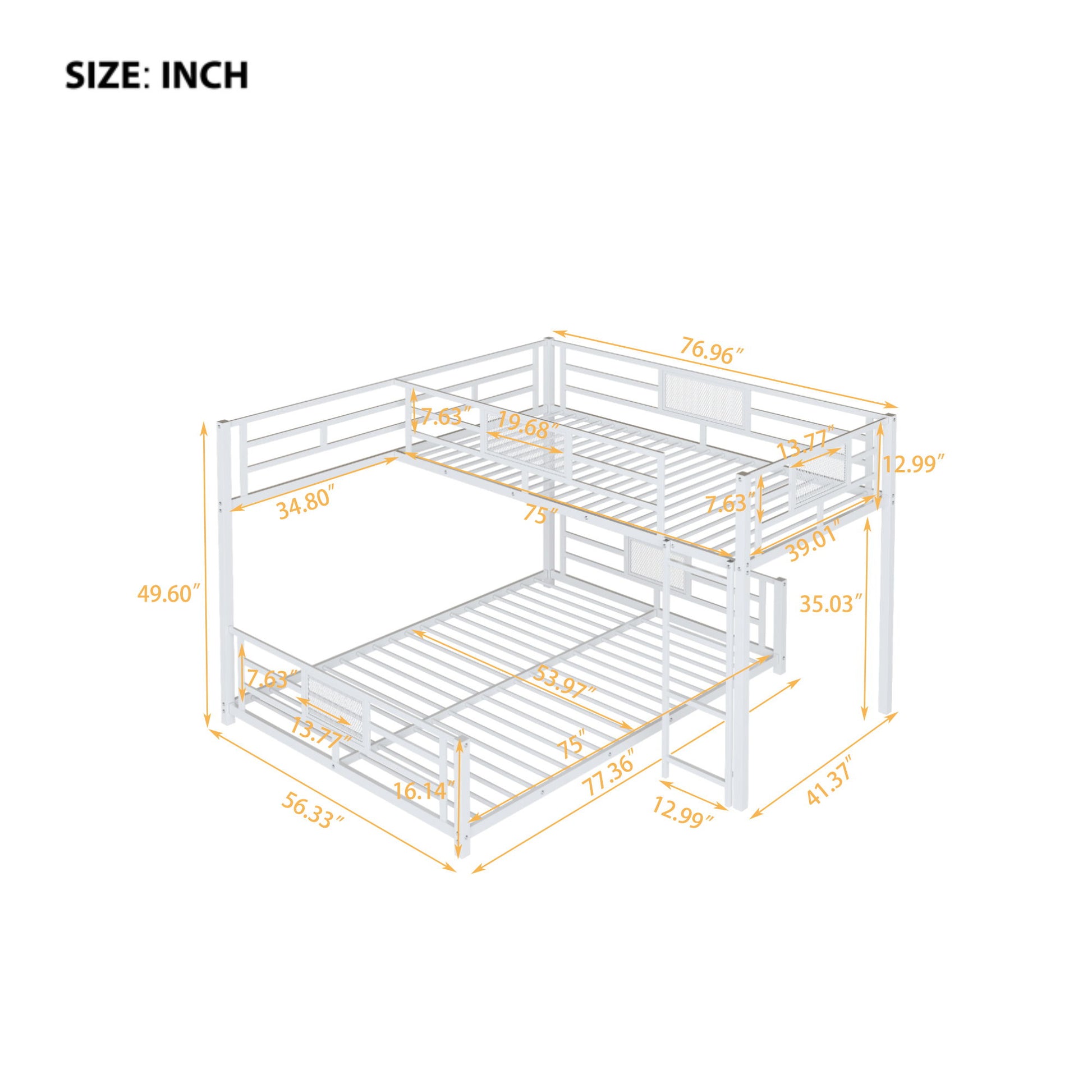 L-Shaped Bunk Bed - The Sleep Loft - Online Mattress Showroom NYC
