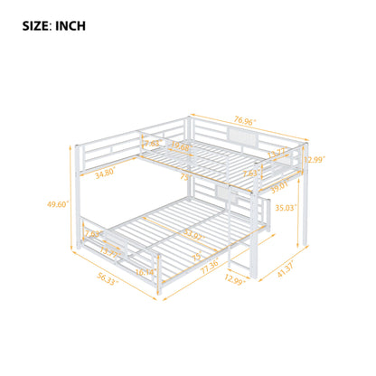 L-Shaped Bunk Bed - The Sleep Loft - Online Mattress Showroom NYC