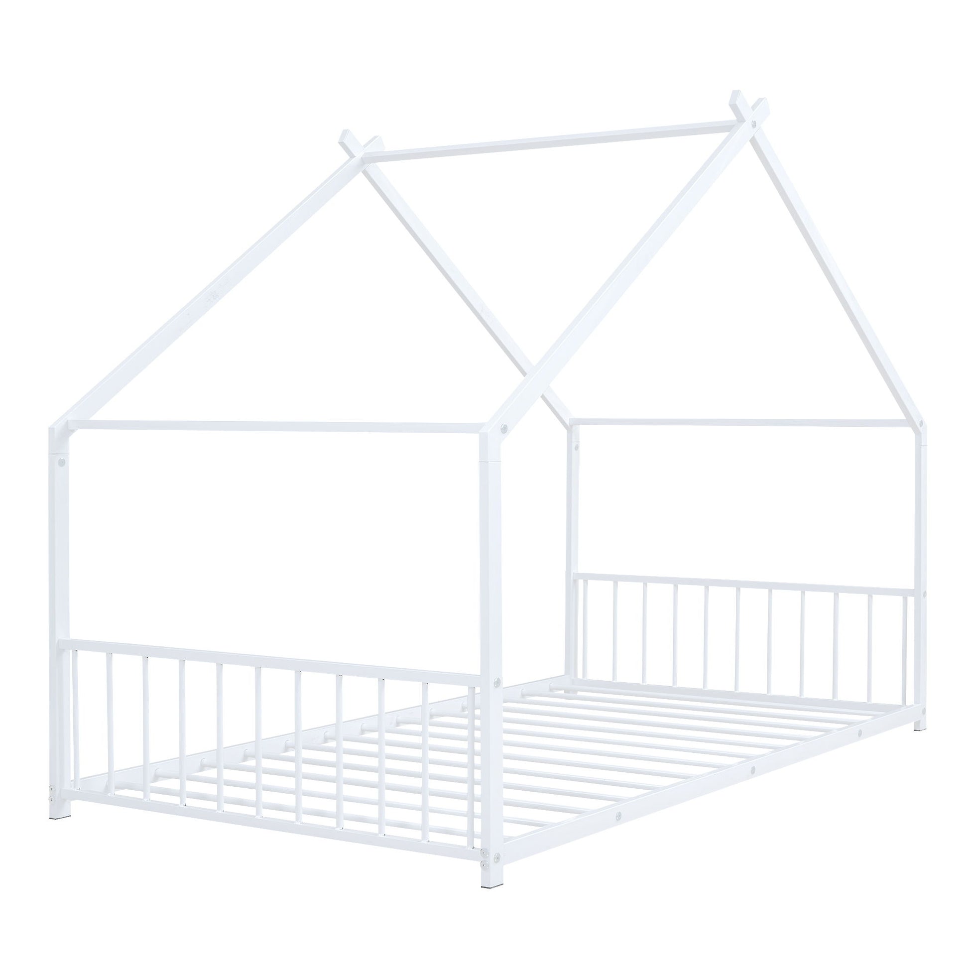 Metal House Bed - The Sleep Loft - Online Mattress Showroom NYC