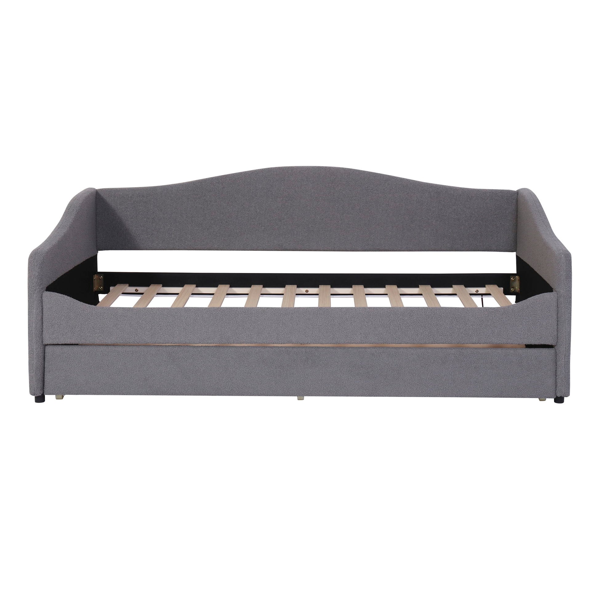 Design Upholstered Daybed With Light And Trundle - The Sleep Loft - Online Mattress Showroom NYC