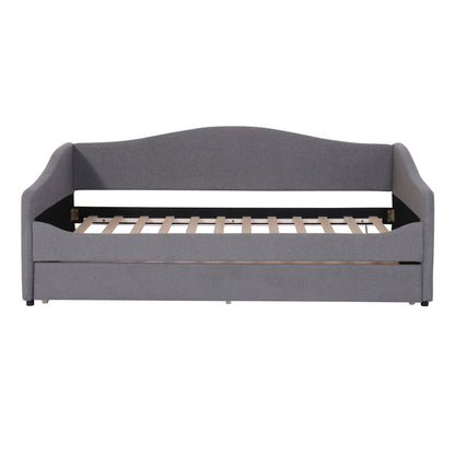 Design Upholstered Daybed With Light And Trundle - The Sleep Loft - Online Mattress Showroom NYC