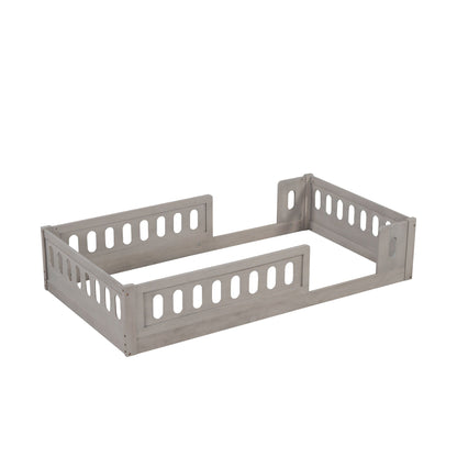 Platform Bed With Guardrail - The Sleep Loft - Online Mattress Showroom NYC