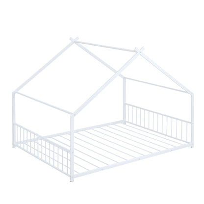 Metal House Bed - The Sleep Loft - Online Mattress Showroom NYC