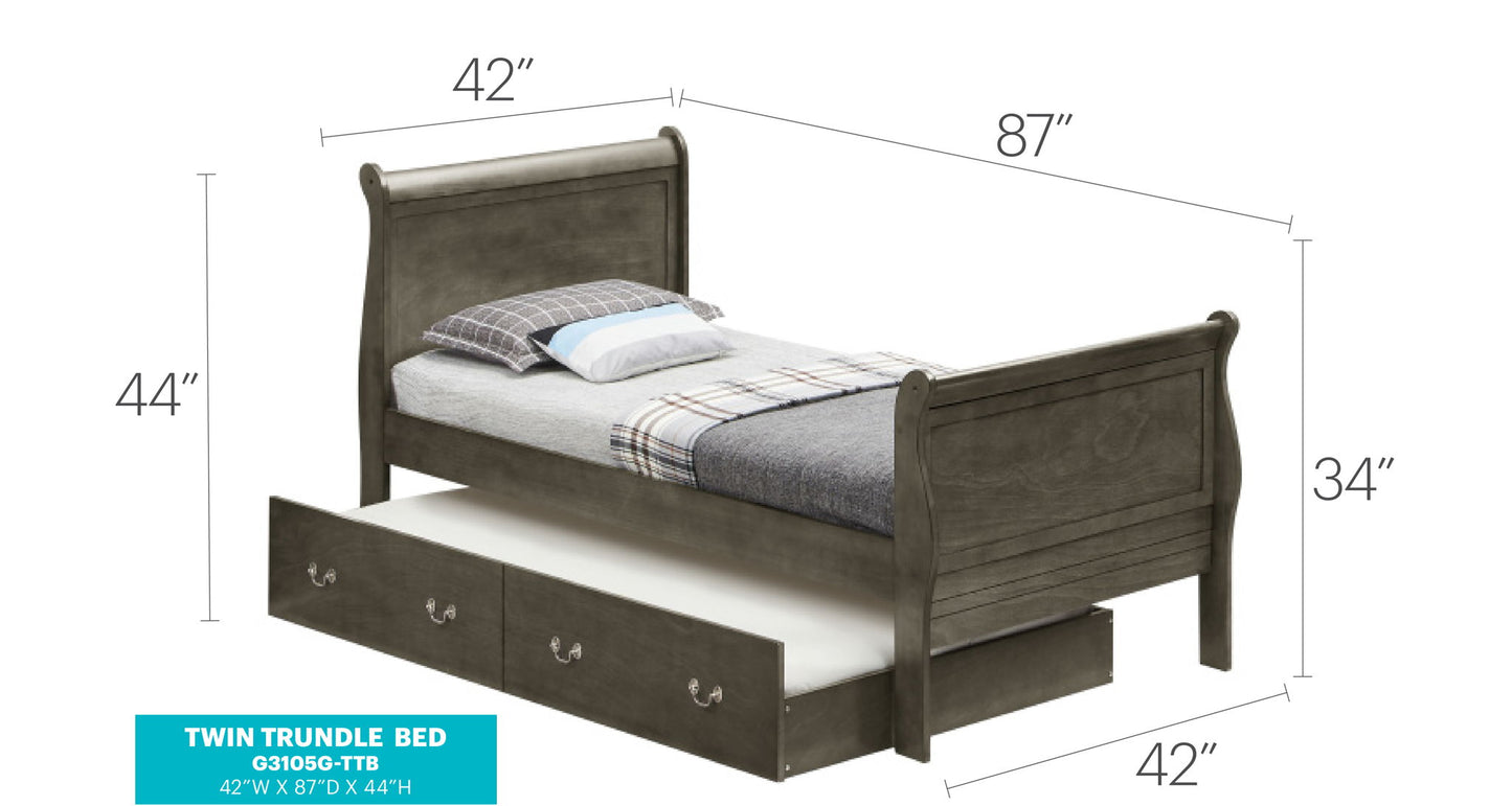Elegant Trundle Bed With Timeless Charm - The Sleep Loft - Online Mattress Showroom NYC