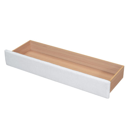 Upholstered Platform Bed With Drawer - The Sleep Loft - Online Mattress Showroom NYC