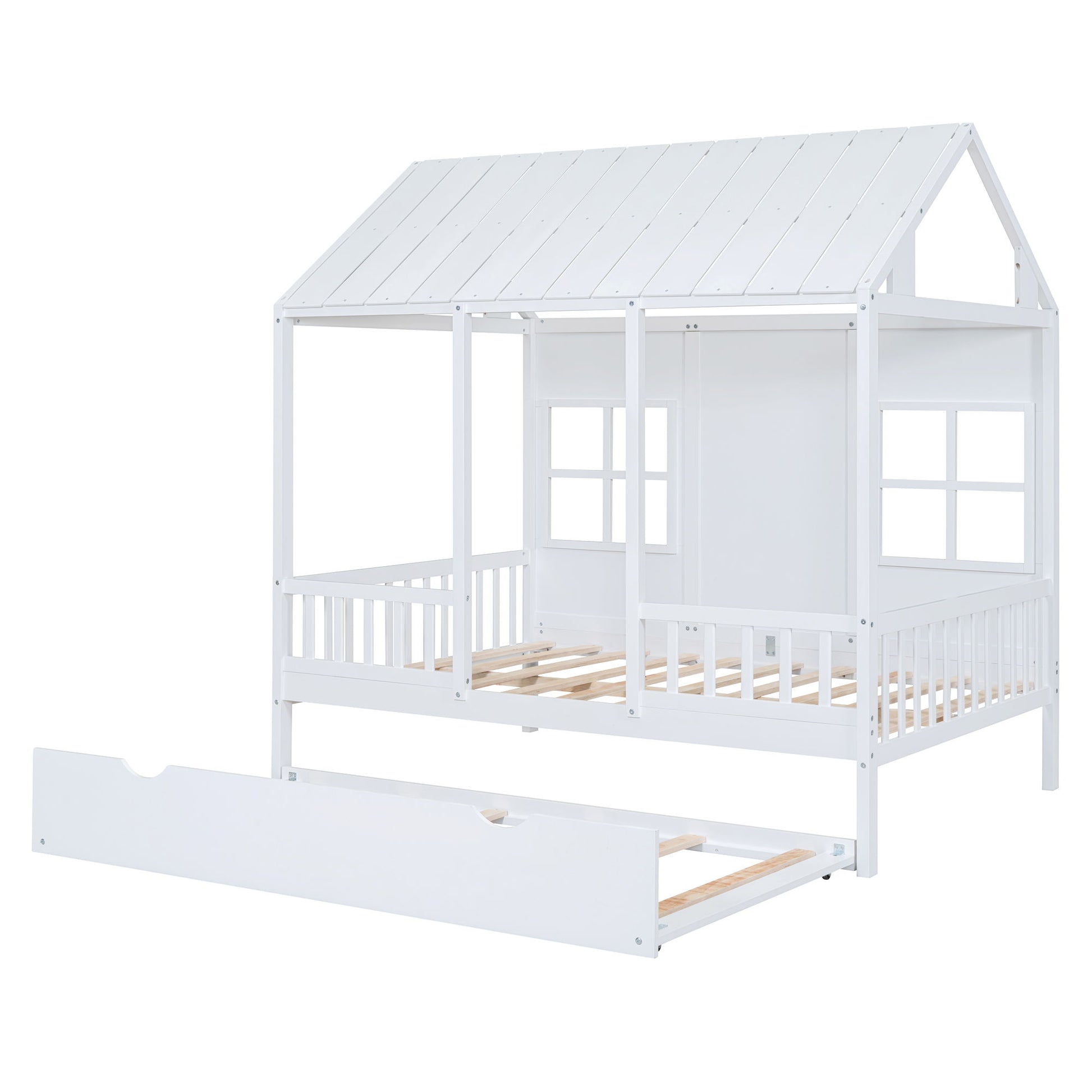 House Bed With Twin Size Trundle, Daybed - The Sleep Loft - Online Mattress Showroom NYC