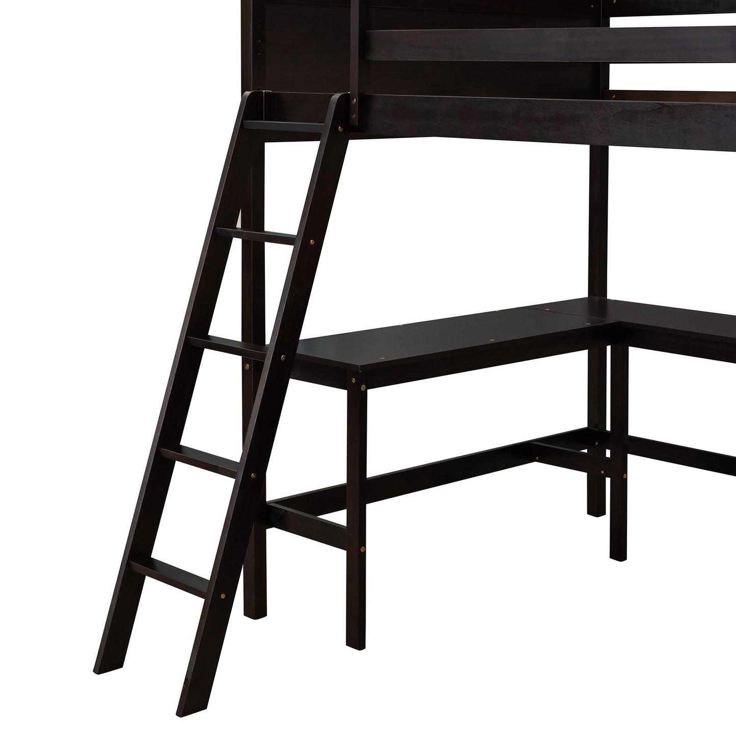 Loft Bed With Shelves With Desk - The Sleep Loft - Online Mattress Showroom NYC