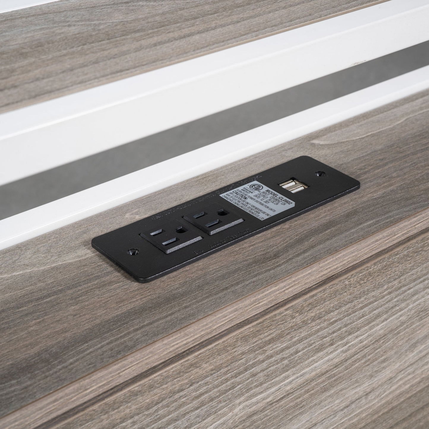 Platform Bed Frame With Trundle, USB Ports And Slat Support, No Box Spring Needed - The Sleep Loft - Online Mattress Showroom NYC