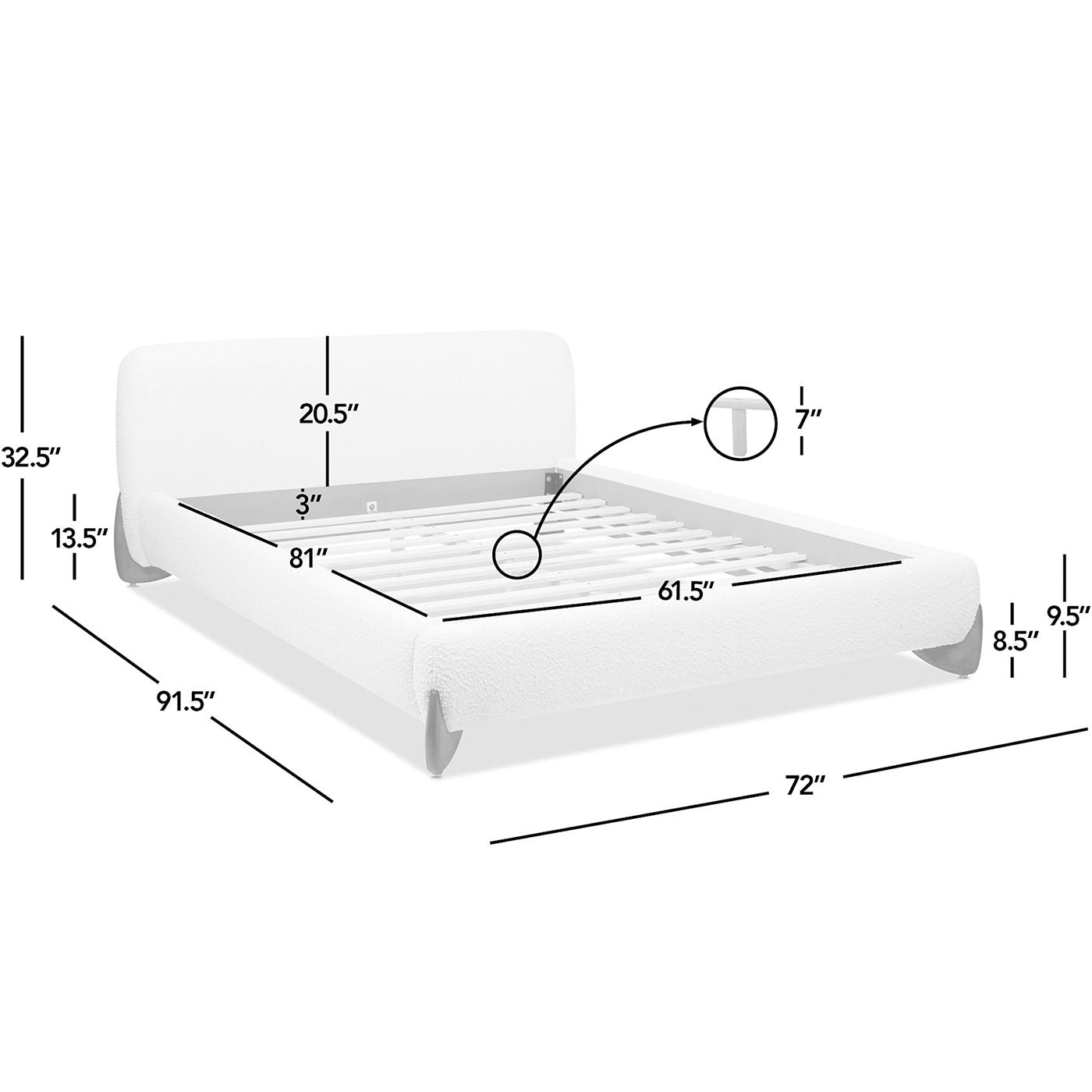 Alpine - Puffy Modern Platform Bed - The Sleep Loft - Online Mattress Showroom NYC