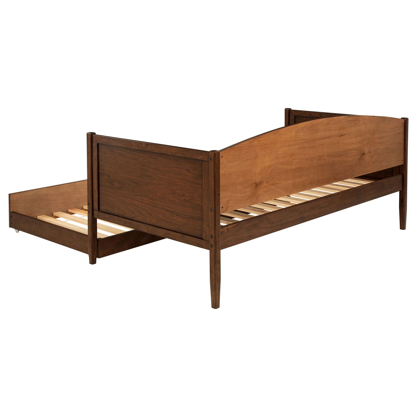 Fallbrook - Twin Daybed With Trundle - Walnut - The Sleep Loft - Online Mattress Showroom NYC