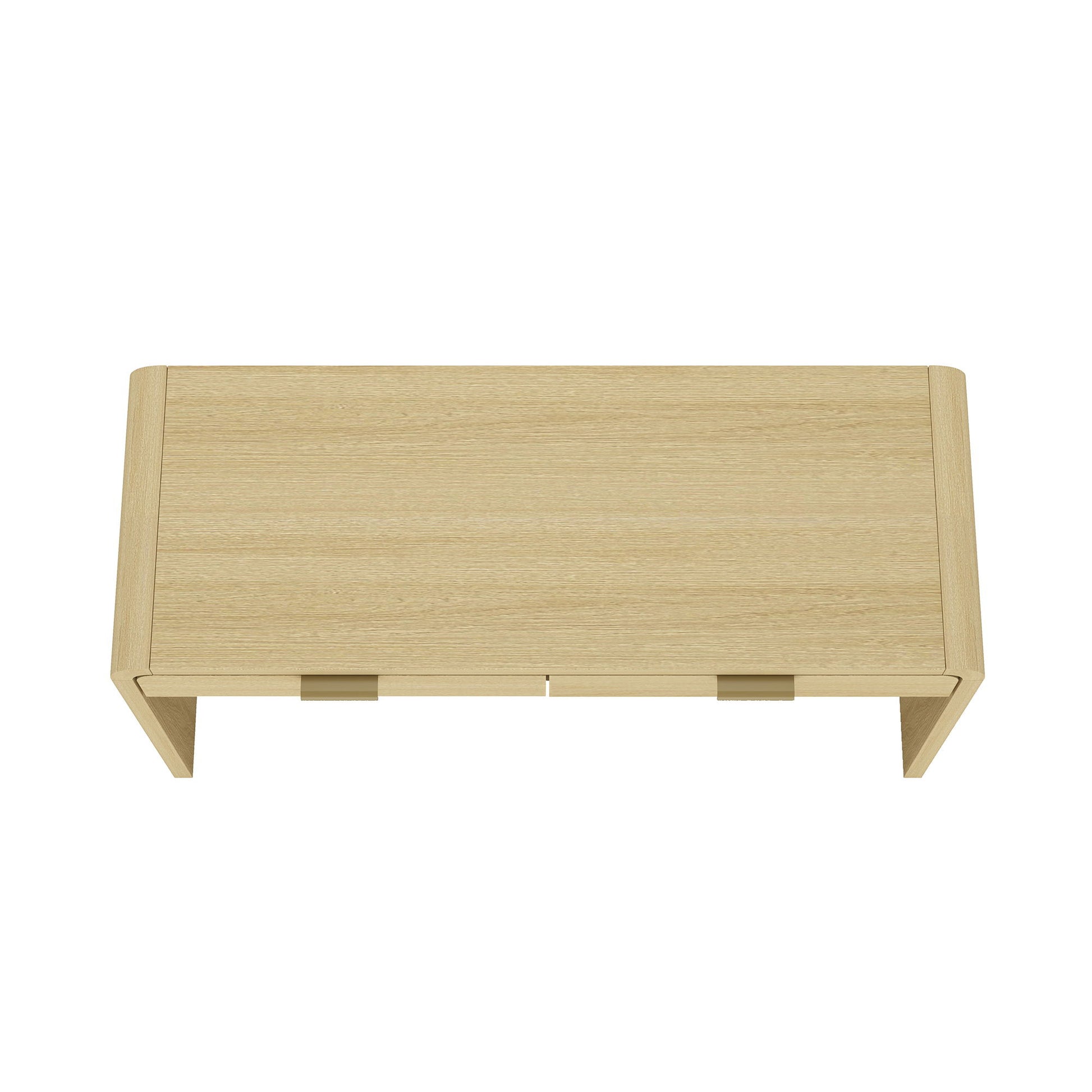 Grace - Office Desk With 2 Drawers - Oak - The Sleep Loft - Online Mattress Showroom NYC