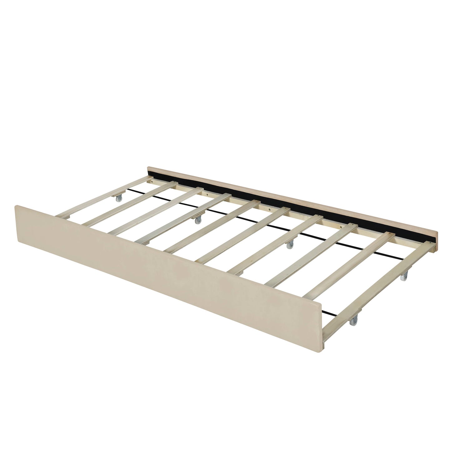 Platform UpholsteredBed With 2 Drawers And Twin Long Trundle - The Sleep Loft - Online Mattress Showroom NYC