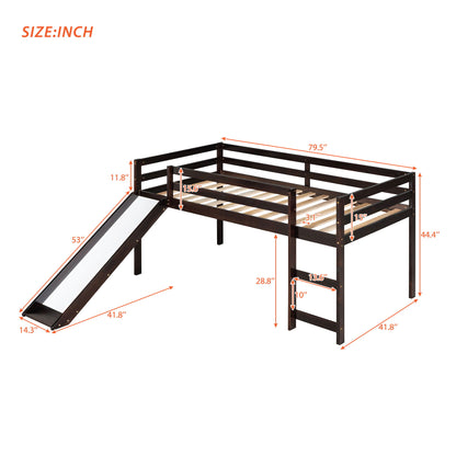 Loft Bed With Slide, Multifunctional Design - The Sleep Loft - Online Mattress Showroom NYC