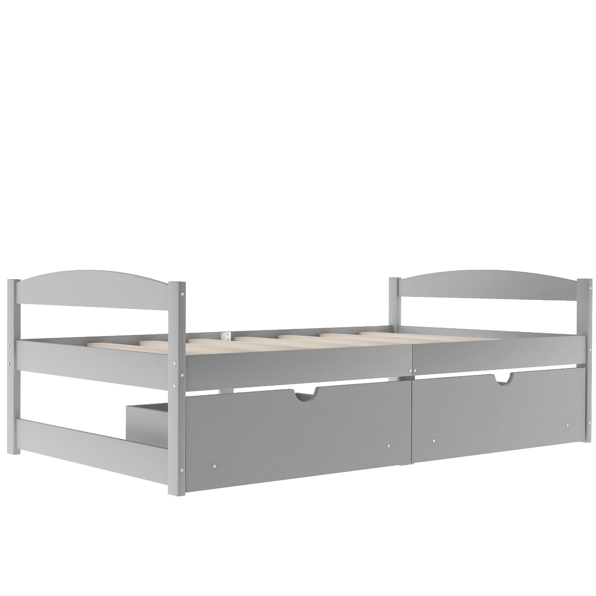 Platform Bed With 2 Drawers - The Sleep Loft - Online Mattress Showroom NYC