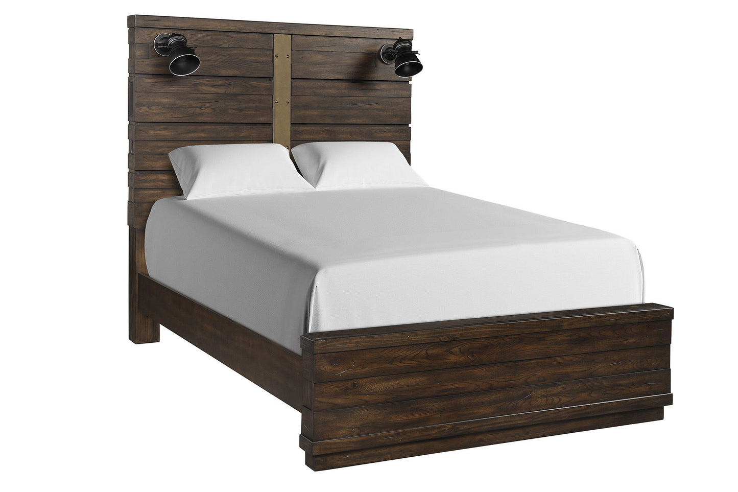 Industrial Farmhouse Designed Bed With Bluetooth - The Sleep Loft - Online Mattress Showroom NYC