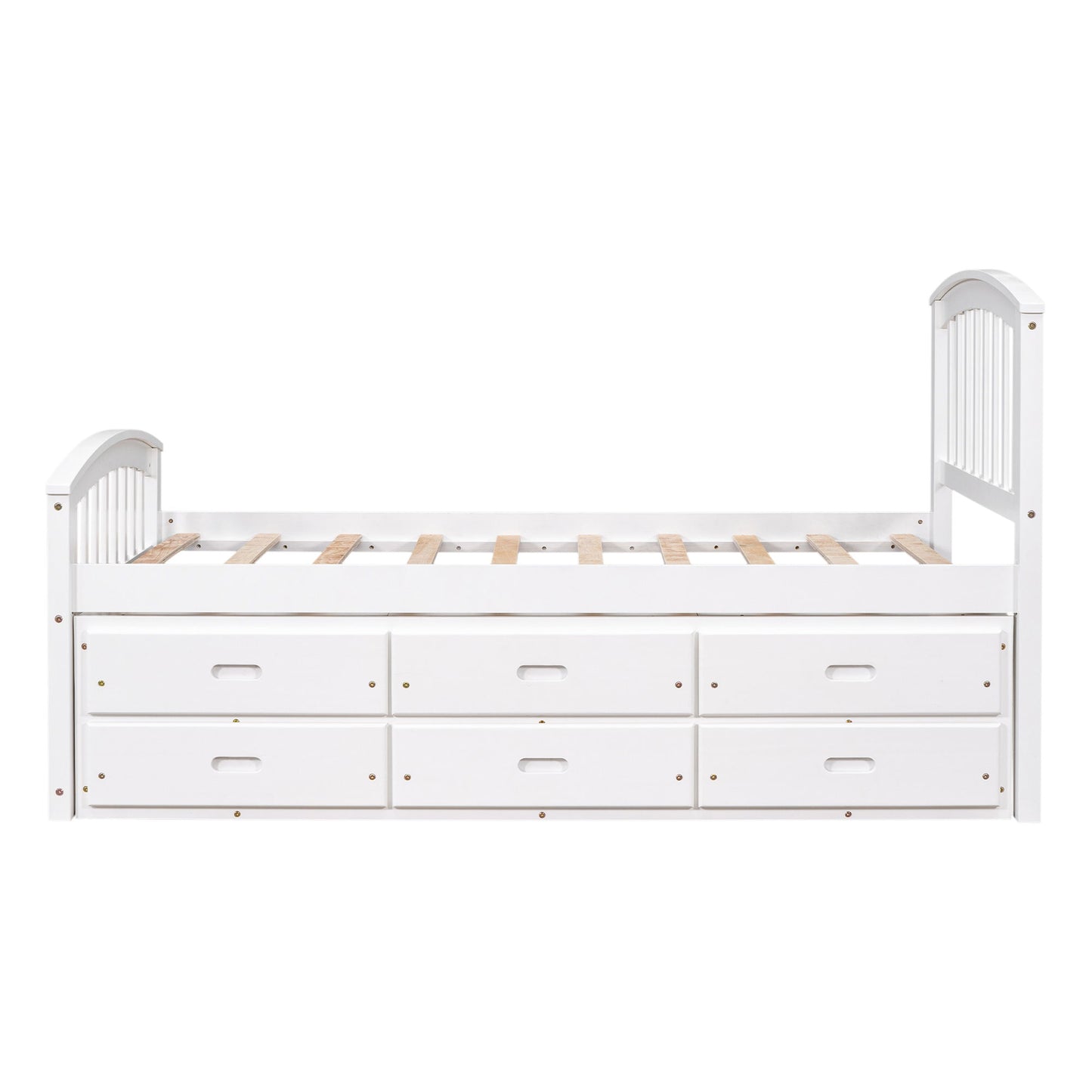 Platform Storage Bed Solid Wood Bed With 6 Drawers - The Sleep Loft - Online Mattress Showroom NYC