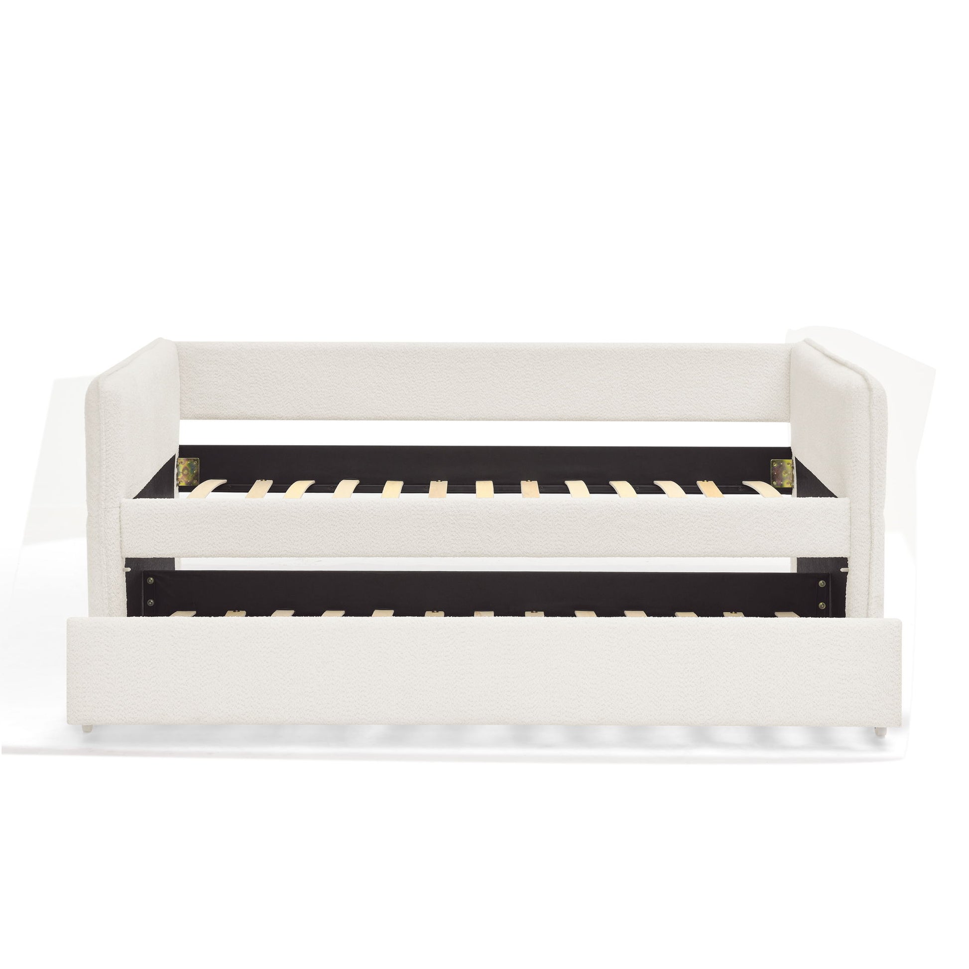 Upholstered Daybed With Pop Up Trundle - The Sleep Loft - Online Mattress Showroom NYC
