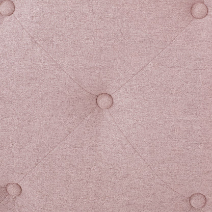 Flanner - Contemporary Fabric Upholstered Twin Headboard - Blush - The Sleep Loft - Online Mattress Showroom NYC