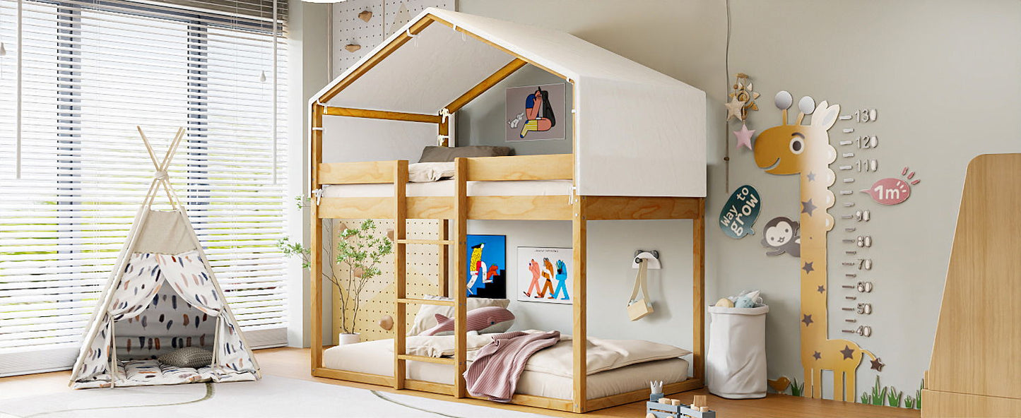 Bunk Bed With Tent - The Sleep Loft - Online Mattress Showroom NYC