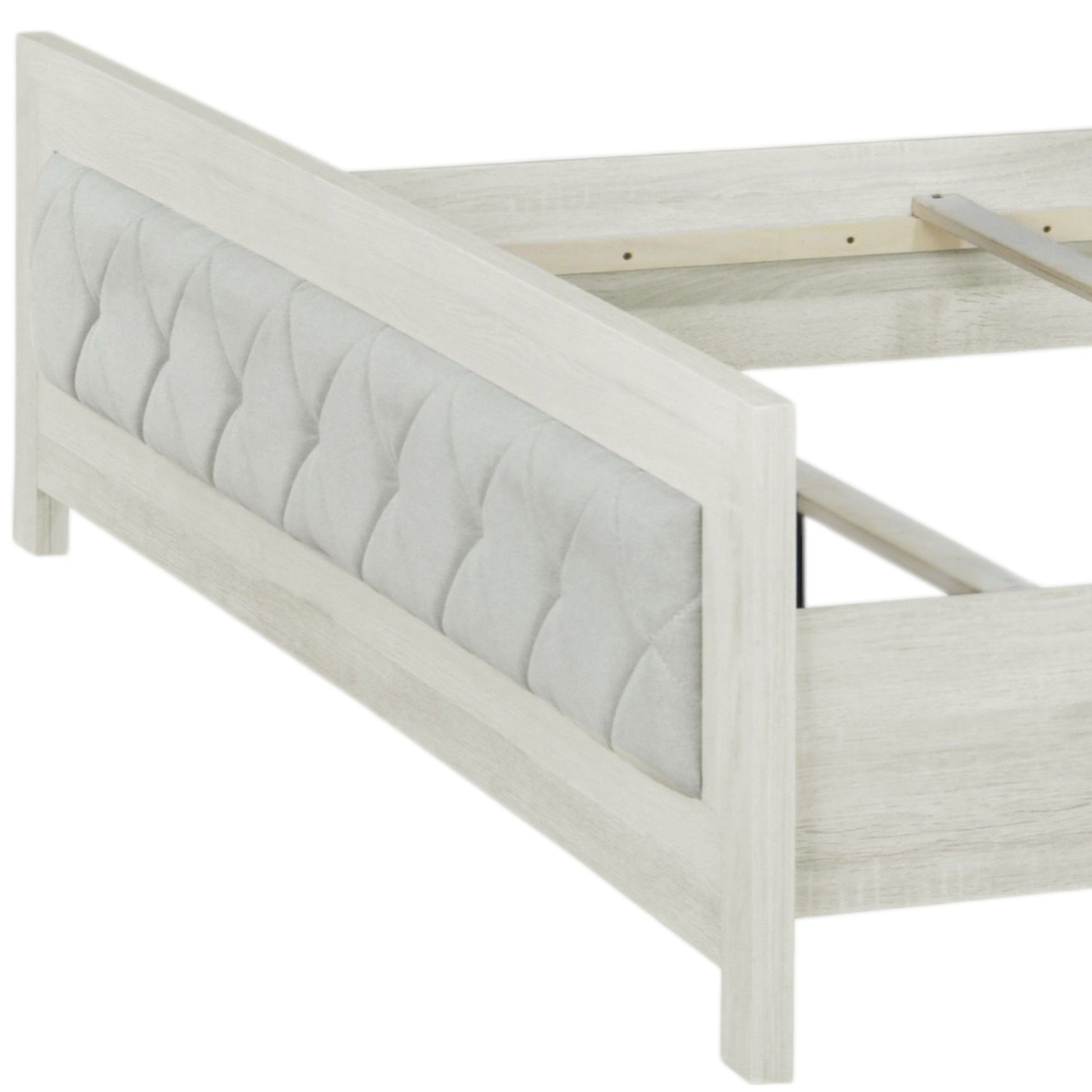 Jehoram - Lozenge Upholstered Design Bed - The Sleep Loft - Online Mattress Showroom NYC
