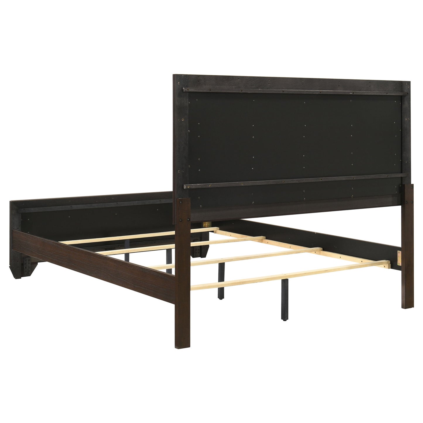 Harrison - Queen Panel Bed - Dark Brown - The Sleep Loft - Online Mattress Showroom NYC