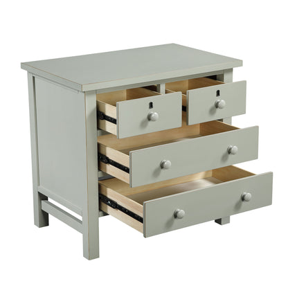 Georgina - 4 Drawer Storage Nightstand - The Sleep Loft - Online Mattress Showroom NYC