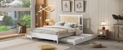 Platform Bed With 2 Big Drawers & Trundle - The Sleep Loft - Online Mattress Showroom NYC