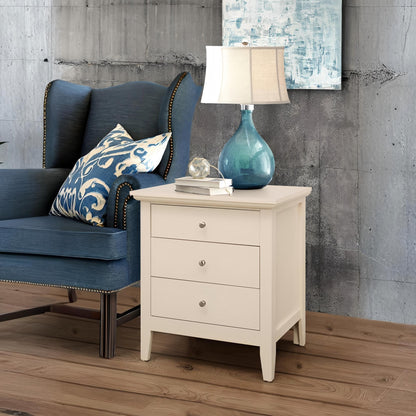 3 Drawer Nightstand & Dove Tailed Drawers - The Sleep Loft - Online Mattress Showroom NYC