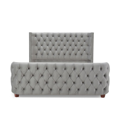 Brooklyn - Tufted Panel Bed Headboard And Footboard Set - The Sleep Loft - Online Mattress Showroom NYC