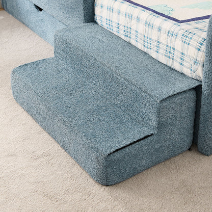 Safe Kids Bed With Guardrails And Storage - The Sleep Loft - Online Mattress Showroom NYC