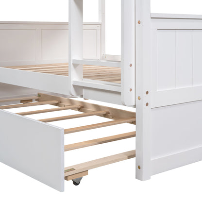 Bunk Bed With Twin Size Trundle - The Sleep Loft - Online Mattress Showroom NYC